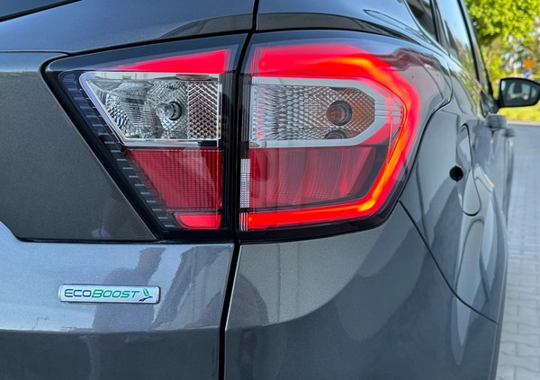 Ford Kuga cena 69999 przebieg: 91000, rok produkcji 2017 z Sośnicowice małe 667